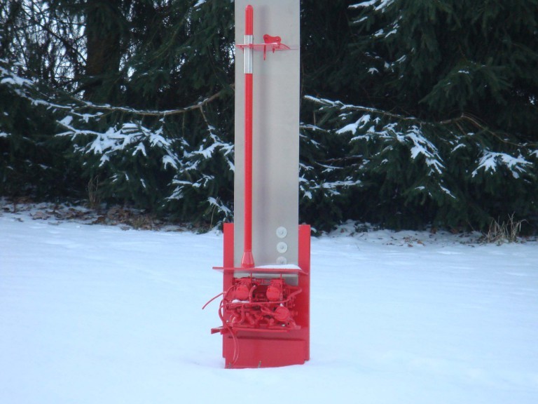 BERBACH-Elbe-Verticalite #3-sculpture-neige-3088